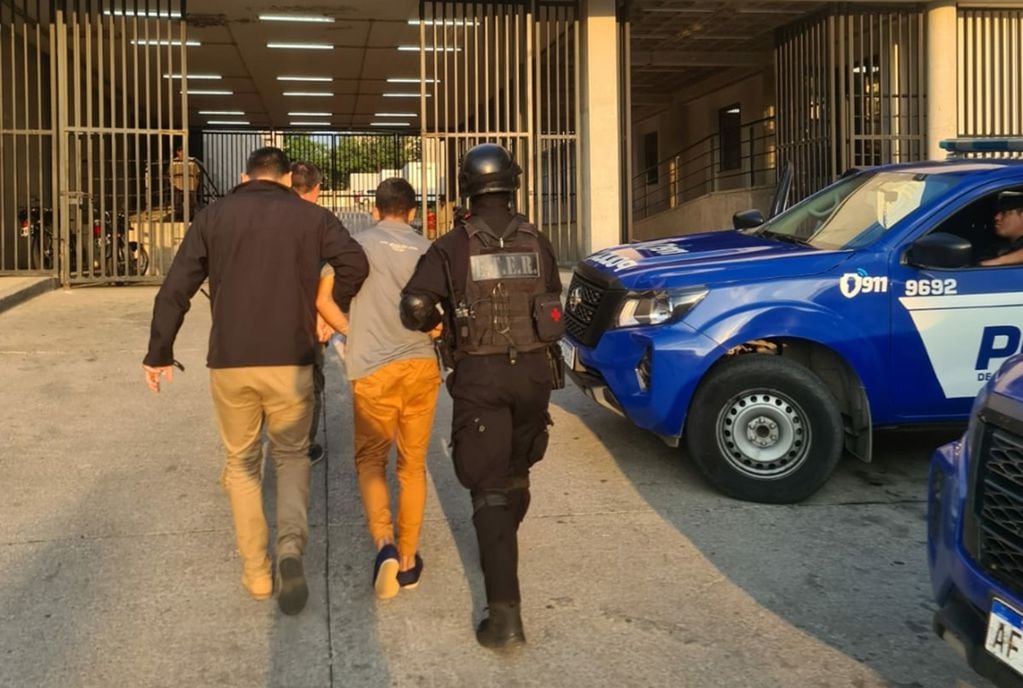 Fue alojado en Bouwer el presunto femicida de Sofía Bravo (Gentileza Policía de Córdoba).