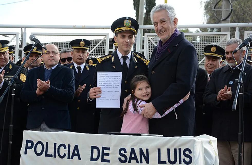 Fabricio Portela, el nuevo jefe de la policía en San Luis.
