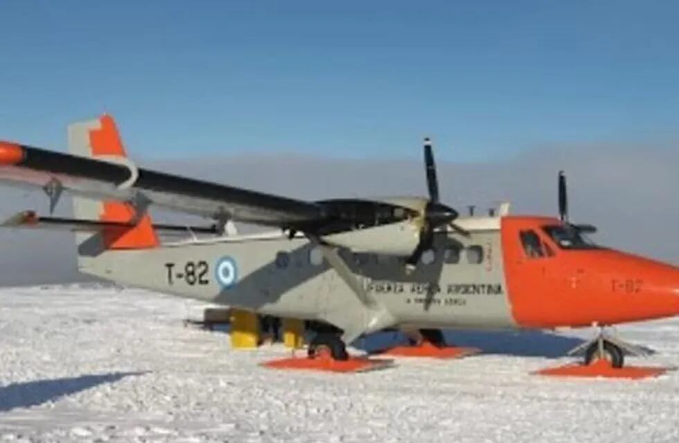 avión Twin Otter de la Fuerza Aérea Argentina