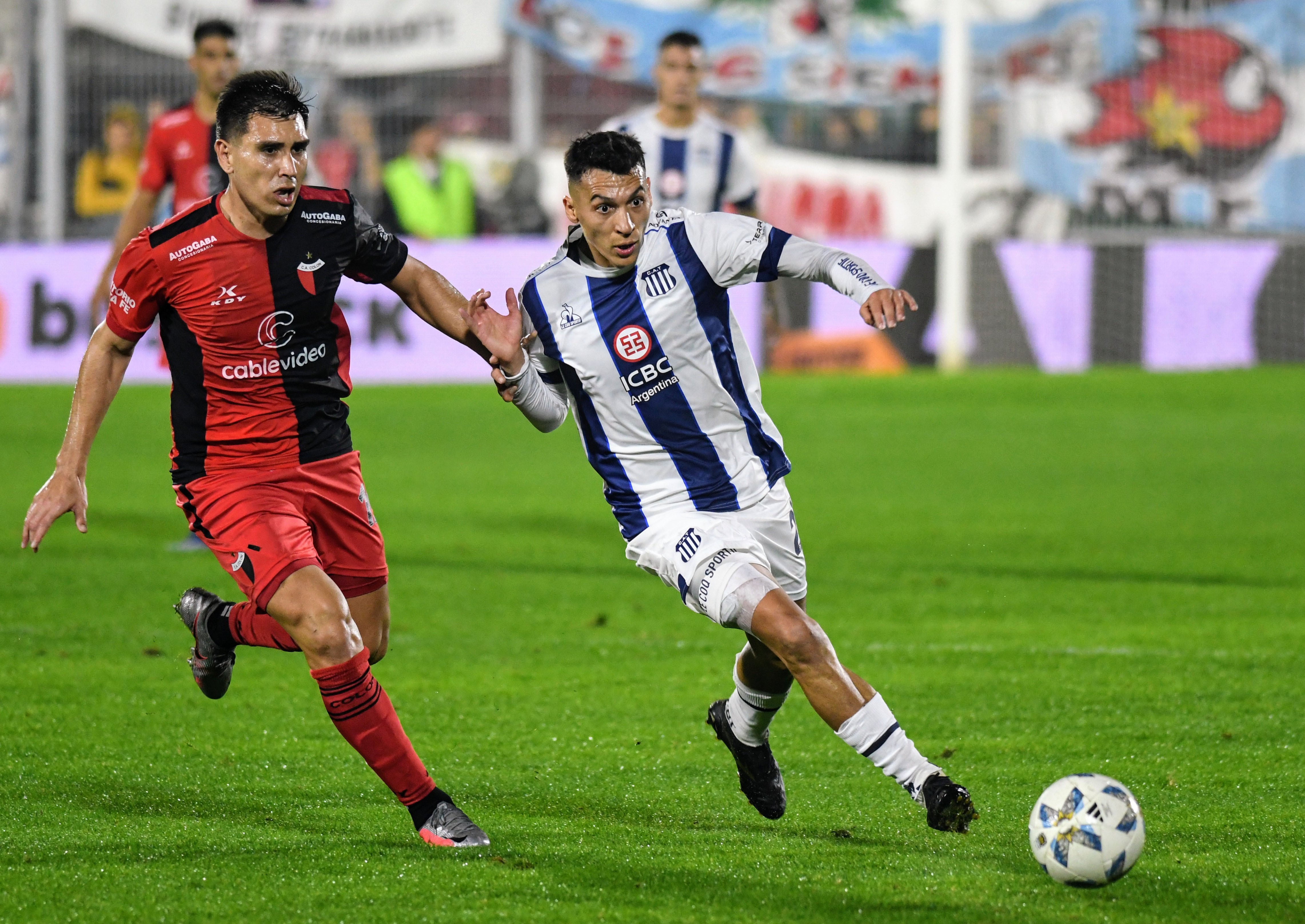 Rubén Botta en el partido de Talleres ante Colón por la Copa Argentina. (Fotobaires)