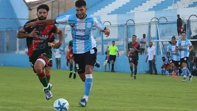 Leandro Fernández, un volante zurdo que quiere darle mucho a la Academia. (Prensa Racing)