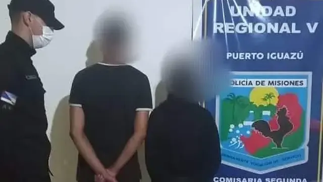 Una pareja detenida por el robo de dinero en Puerto Iguazú