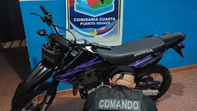 Puerto Iguazú: dos motocicletas fueron recuperadas gracias al rápido accionar de las fuerzas policiales