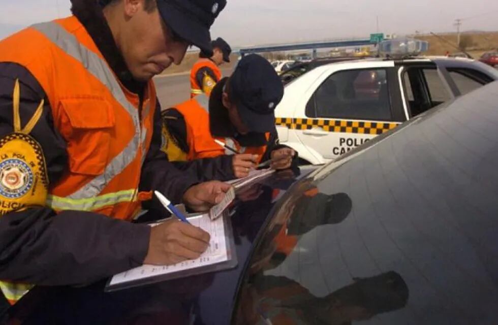 La Policía Caminera labró miles de actas.