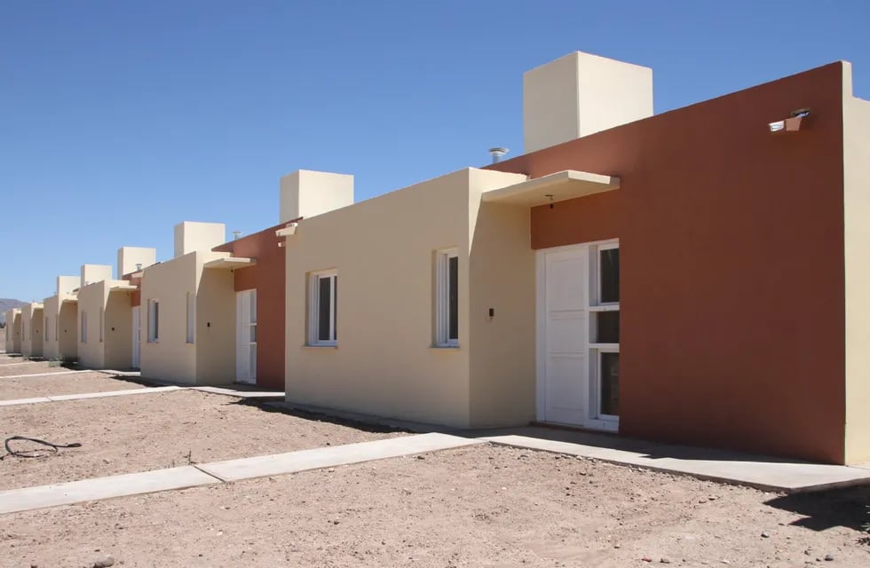 Reubicarán un proyecto de viviendas de Procrear en Pocito. Imagen de archivo.