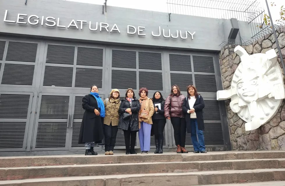 Integrantes de la Comisión Organizadora  del 37° Encuentro de Mujeres y Disidencias a realizarse en Jujuy, visitaron nuevamente la Legislatura provincial.