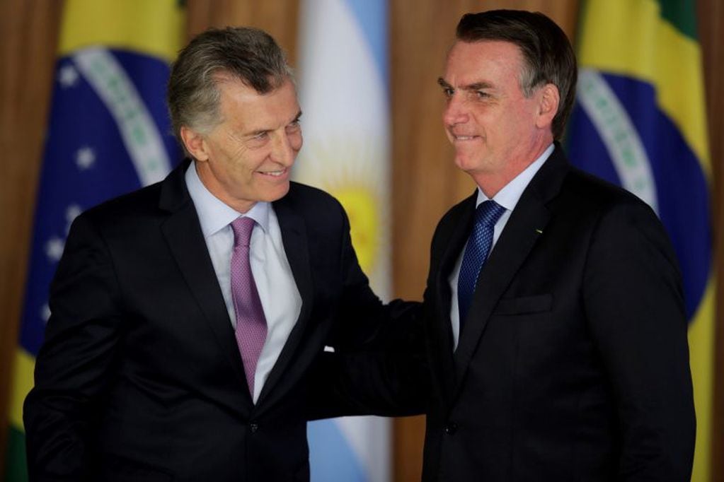 Mauricio Macri y Jair Bolsonaro (Brasil) se reunirán con Mario Abdo Benítez (Paraguay) y Tabaré Vázquez (Uruguay) el miércoles en Santa Fe (Reuter).