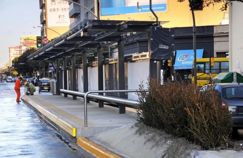 La Municipalidad de Rosario inicia un plan de obras sobre el Metrobus Norte. (Archivo Municipio)