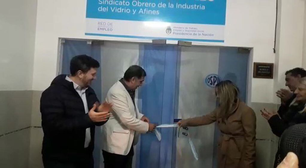Inauguran Oficina Gremial de Empleo en Rosario