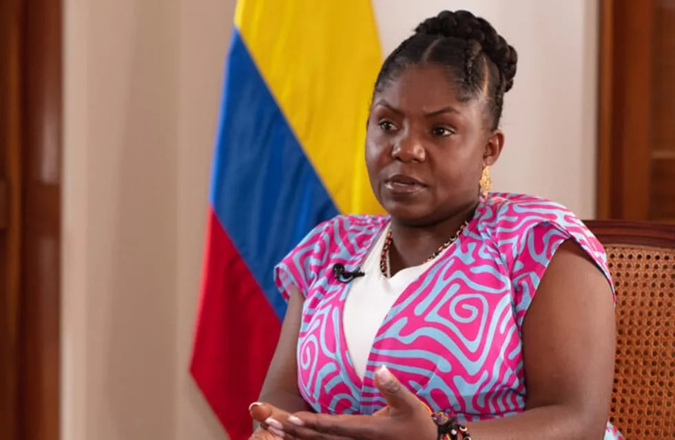 Francia Márquez, la vicepresidenta colombiana que denunció un atentado en su contra.