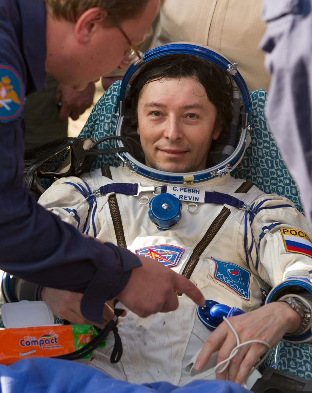Sergei Revin, cosmonauta ruso.