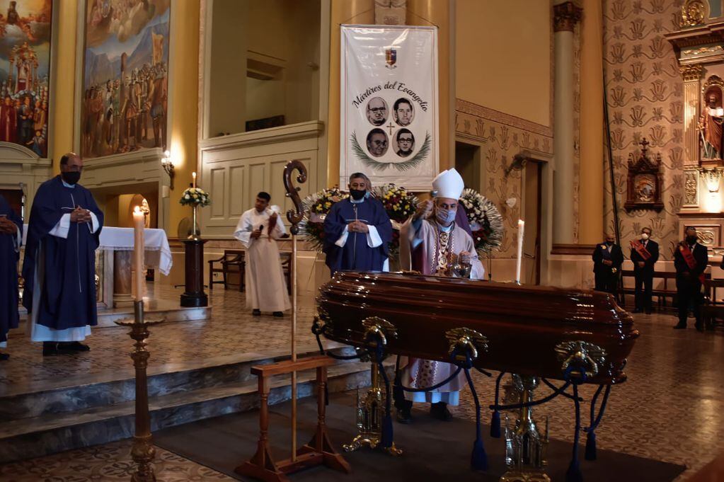 La misa fue en La Catedral de la provincia de la Rioja.