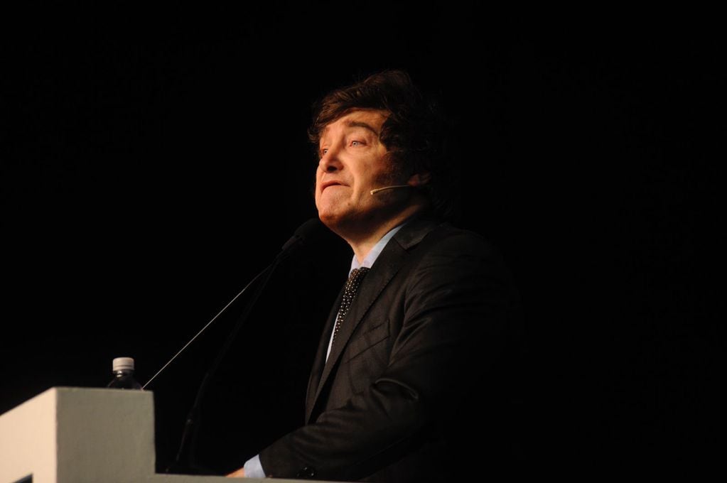 Javier Milei: "Hoy en la Argentina, el 30% de los trabajadores está por debajo de la línea de la pobreza, una cosa verdaderamente demencial".
