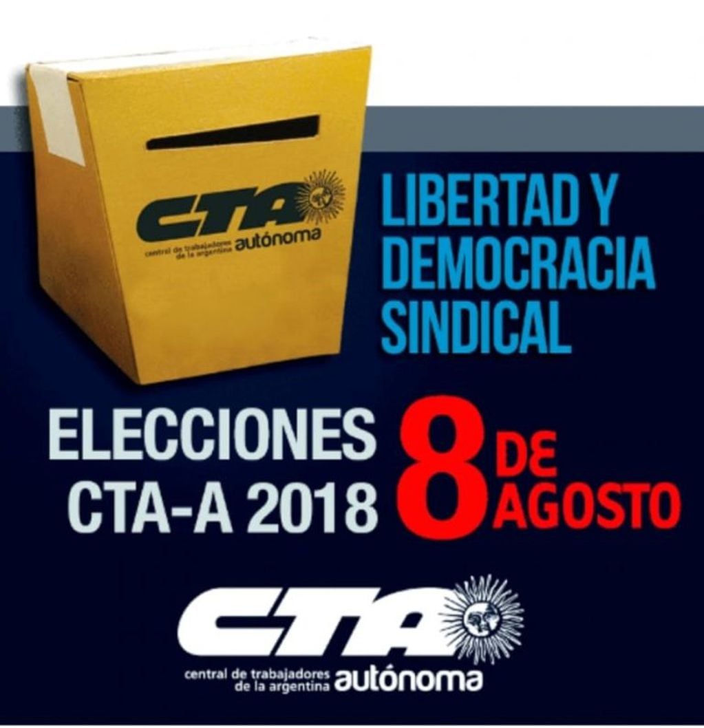 Elecciones CTA-A 2018