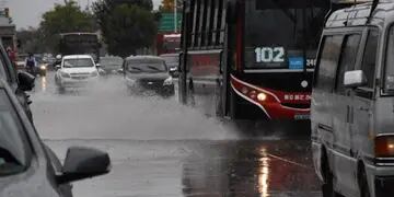 Lluvia sobre Corrientes