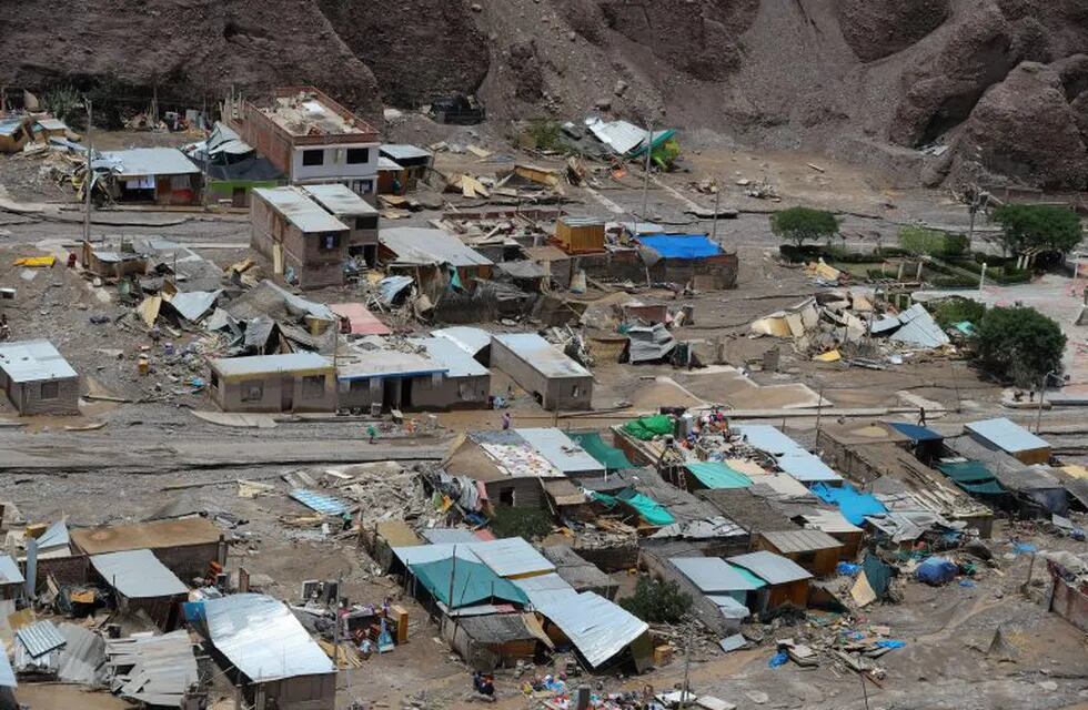 Argentina expresó sus condolencias a Perú y Chile por las víctimas de deslizamientos de lodo. (EFE)