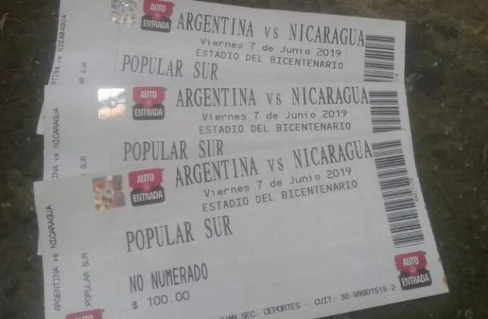 Reventa de entradas.