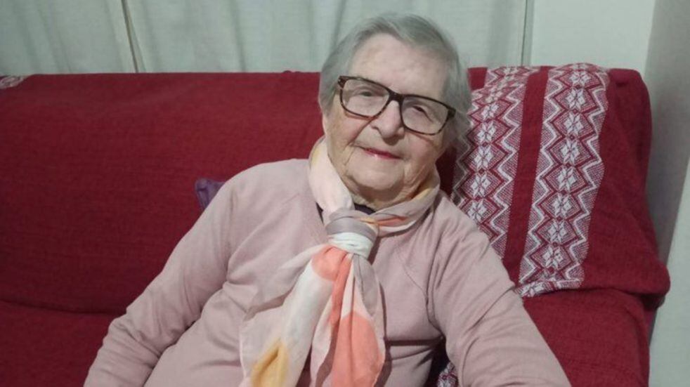 Beatriz, la ciudadana más longeva de Neuquén, cumplió 106 años.