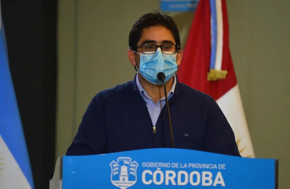 El ministro de Salud de Córdoba, Diego Cardozo (José Hernández / La Voz).