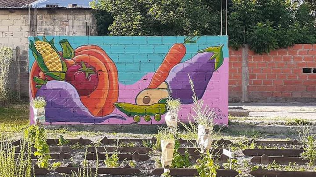 Durante el verano, se pintaron 18 murales en espacios comunitarios de la ciudad de Salta.