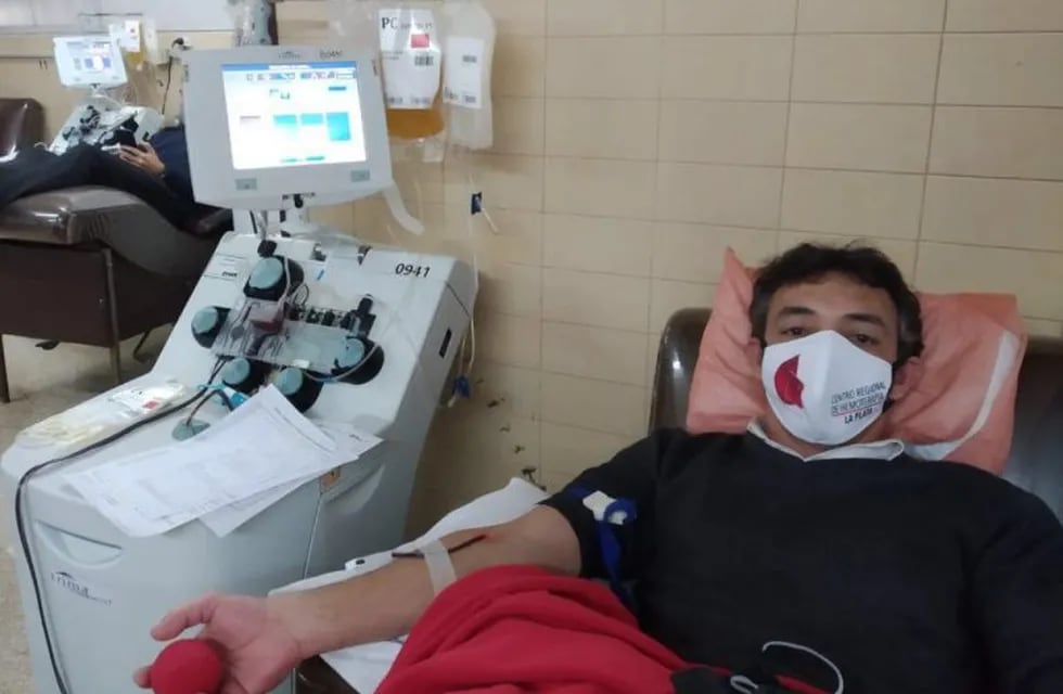 En el marco de la campaña solidaria impulsada por la Municipalidad de La Plata y el Centro Regional de Hemoterapia, se informó que el 54% de las donaciones de plasma de la Provincia de Buenos Aires, se realizaron en la ciudad (Municipalidad de La Plata)