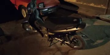 Secuestro de moto robada