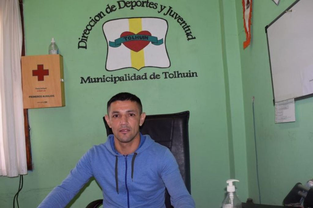Dirección de Deportes y Juventud a cargo de Diego Rodríguez.