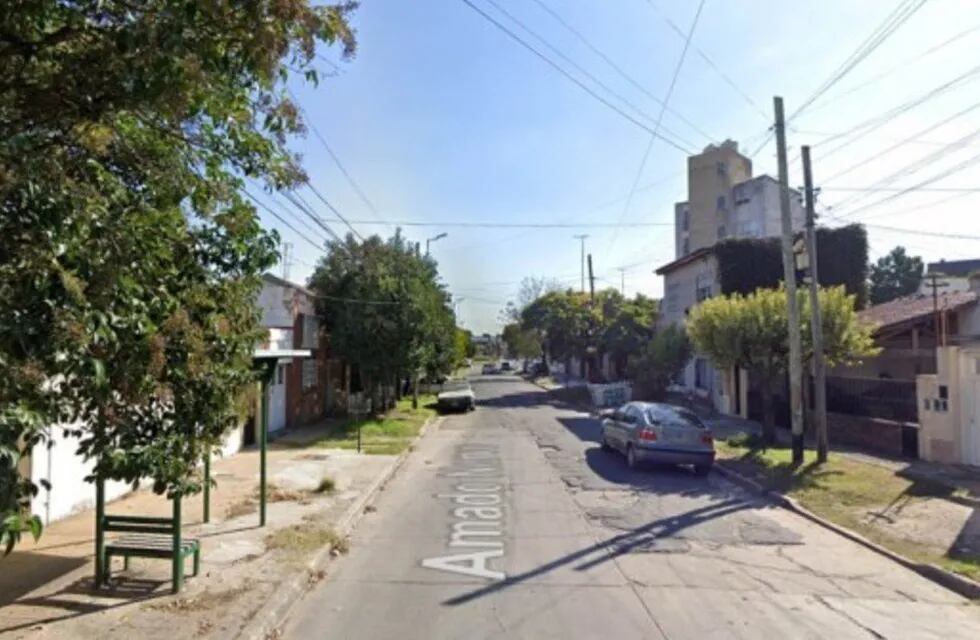 La tragedia ocurrió en una casa de la calle Amado Nervo al 1200, en Haedo (Street View).