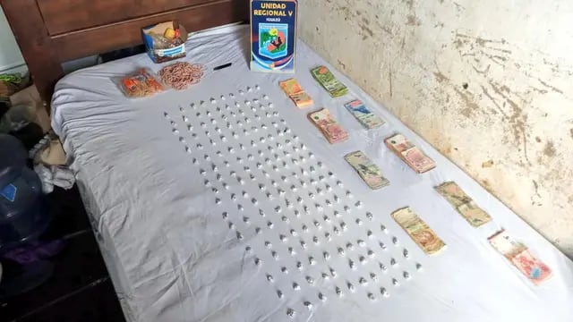 Detienen a un dealer con cientos de dosis de cocaína en Puerto Iguazú
