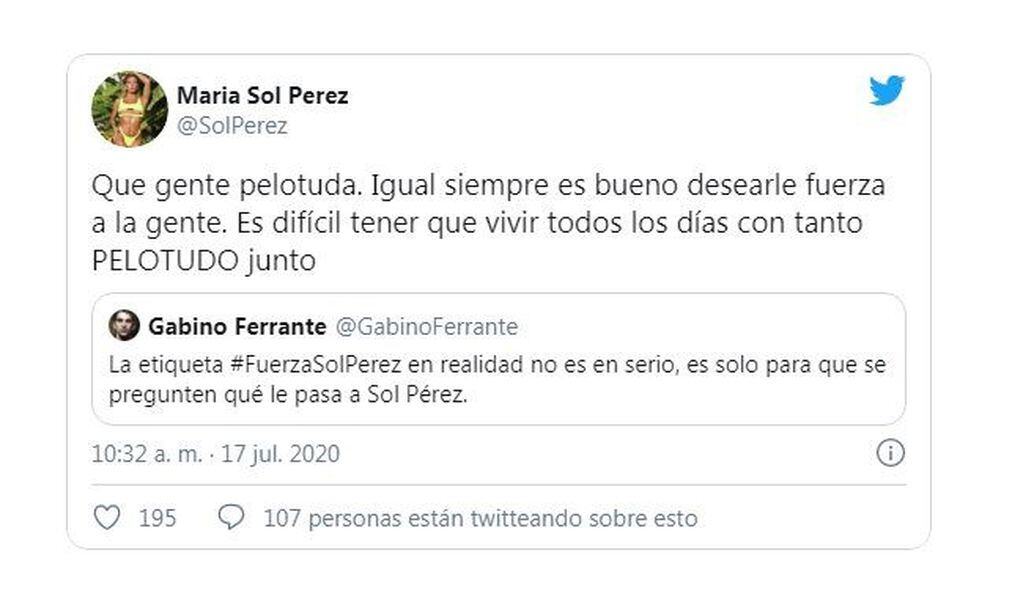 Sol Perez Twitter