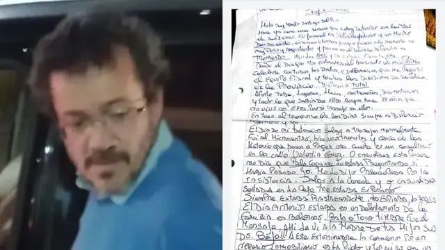 La nueva carta de Martín Del Río