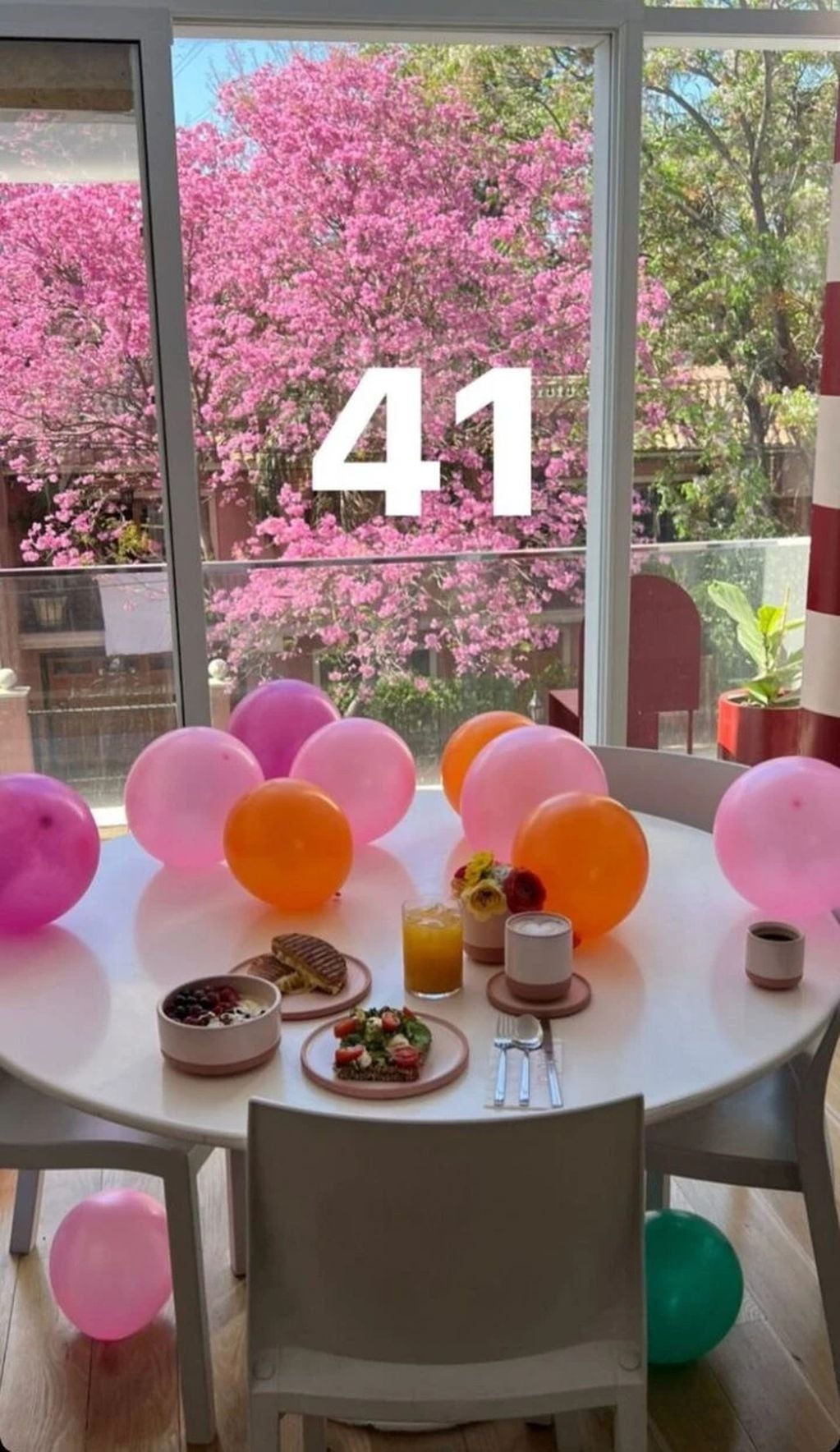 El desayuno especial y súper completo que eligió Damián Betular para comenzar su cumpleaños