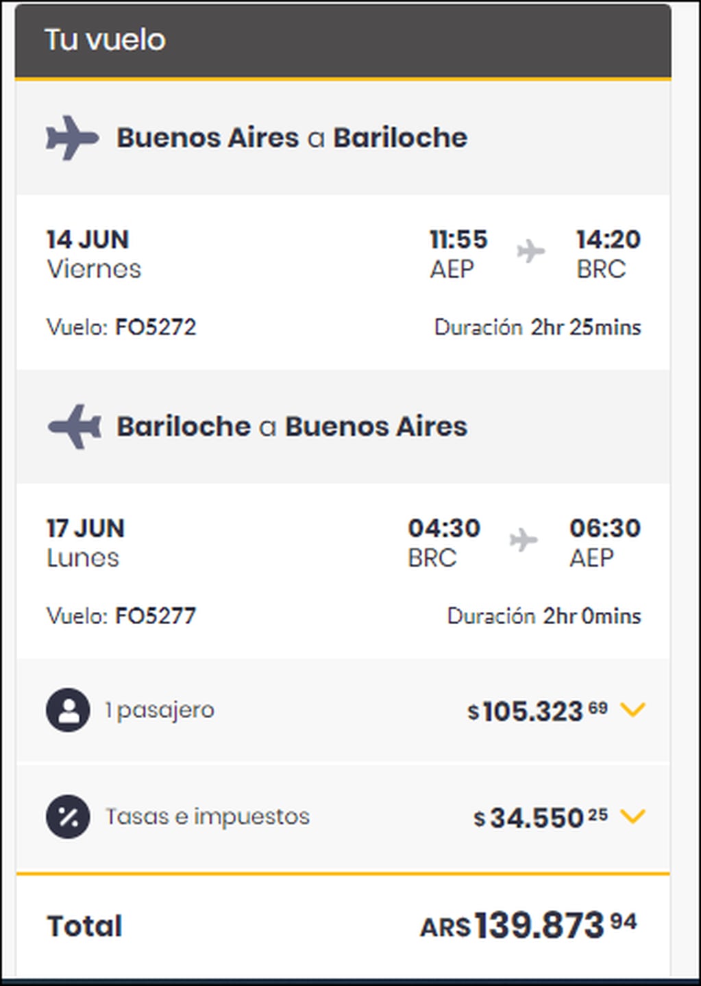 Dónde conseguir los precios más baratos para viajar de Buenos Aires a Bariloche durante el Hot Sale