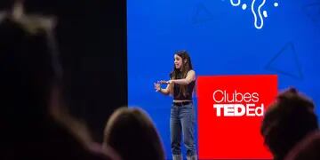 María Paz "Pachi" Marti, la mendocina que dio una charla TED en un evento con UNICEF.