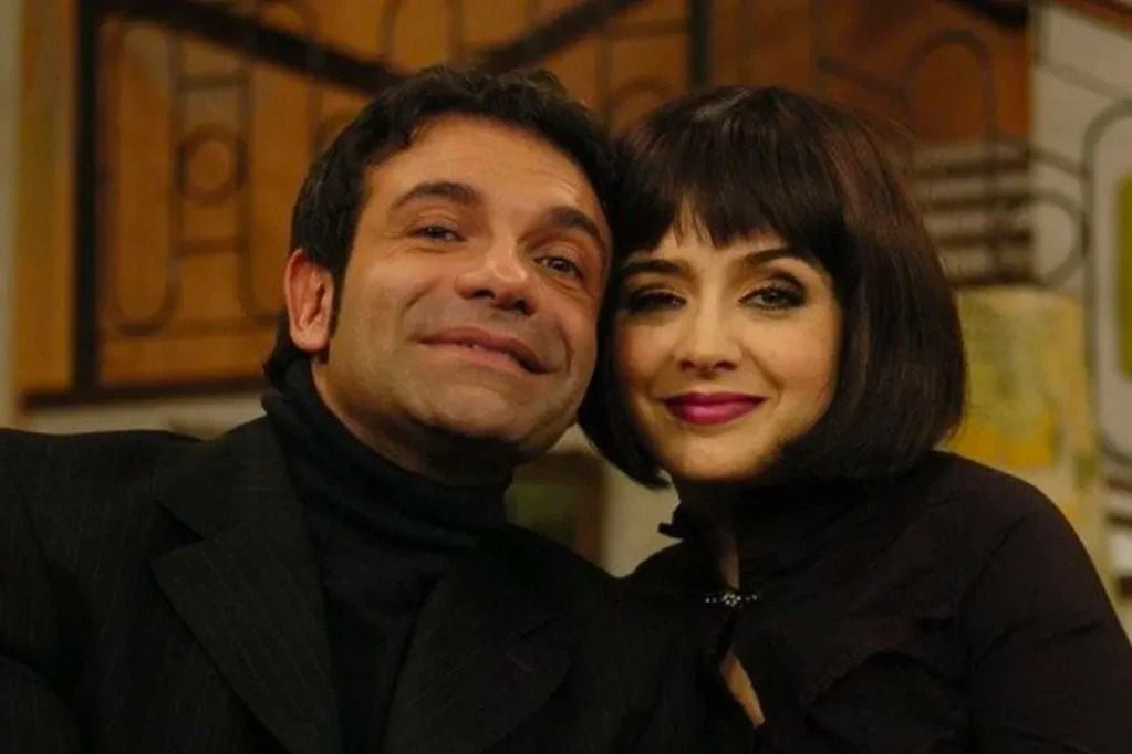 Marcelo de Bellis y Érica Rivas como Dardo y María Elena Fuseneco