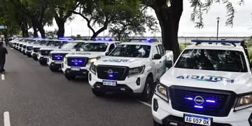 Policía bonaerense en Rosario