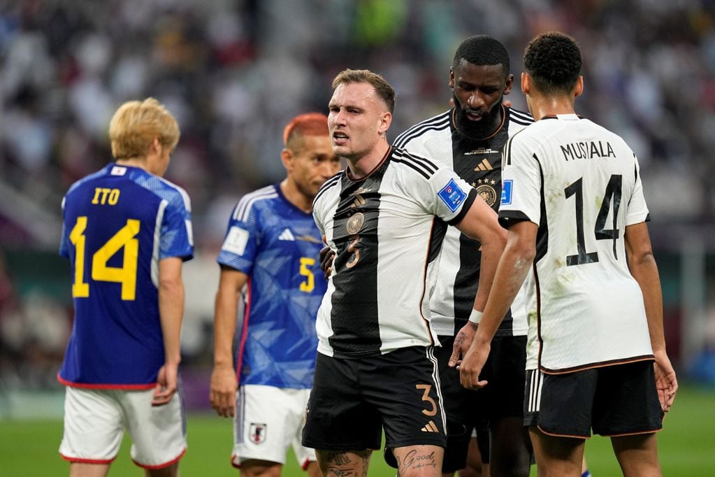Alemania y un paso en falso ante Japón en el debut (AP)