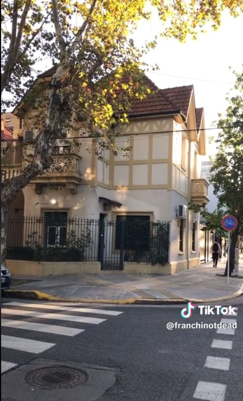 La casa en la que Fito Páez convivió con Fabiana Cantilo / Foto: TIkTok