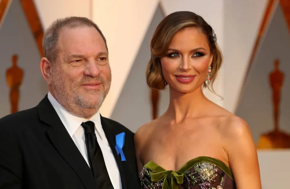 La mujer de Harvey Weinstein rompió el silencio: \