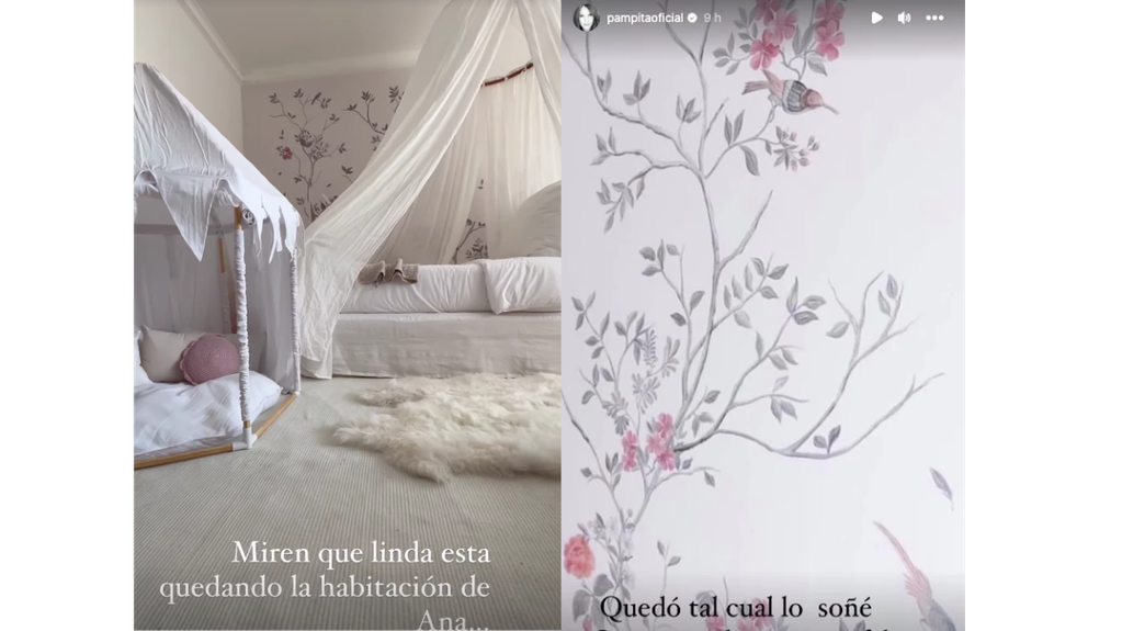 Predominancia del blanco, madera clara y naturaleza: así es el cuarto de Ana García Moritán.