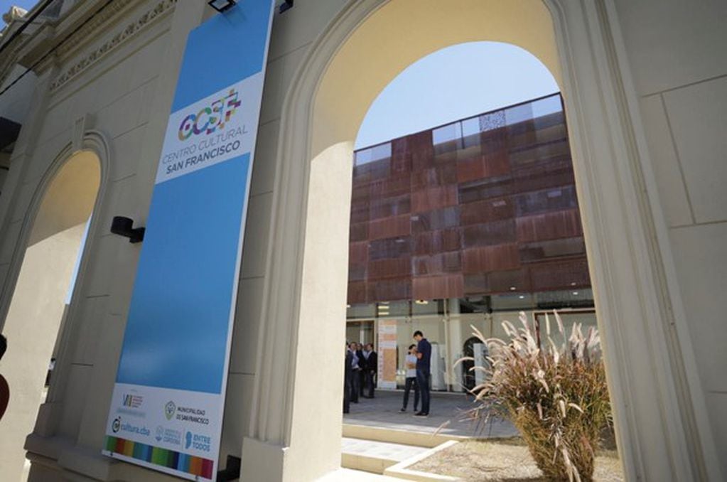 Fue inaugurado el Centro Cultural San Francisco, referente dentro del polo audioviosual de Córdoba.