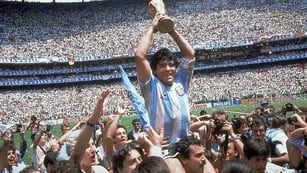 Maradona en 1986
