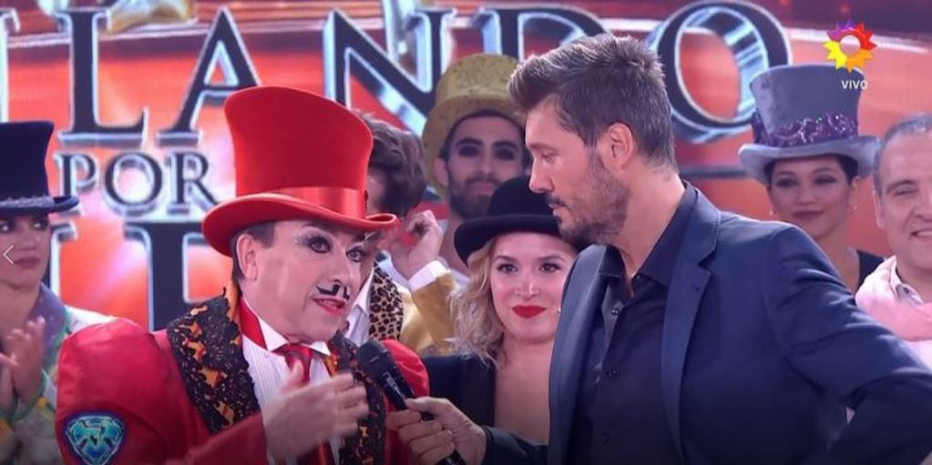 Aníbal Pachano defiende a su hija Sofía durante una gala del Súper Bailando