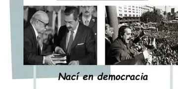 Agustín Gancedo "Nací en democracia"