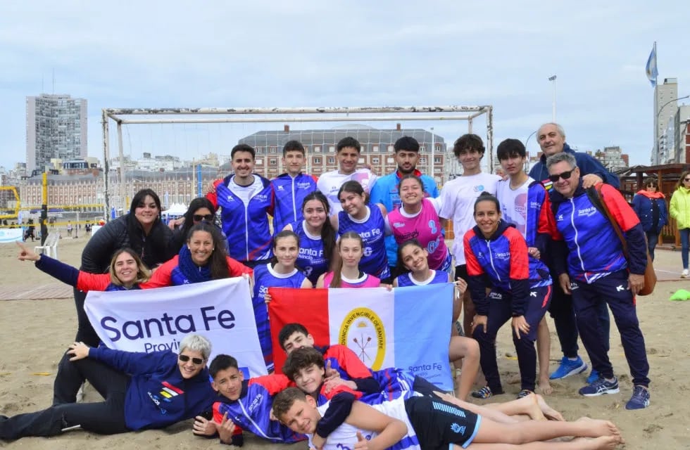 Deportistas de Pérez participaron en los Nacionales Evita en Mar del Plata