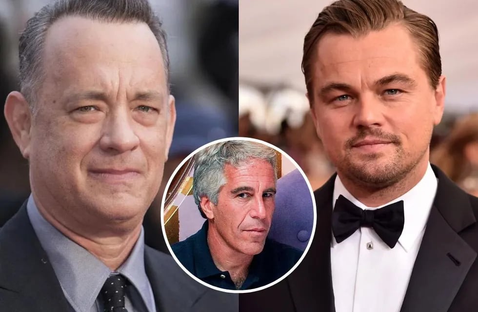 La lista de Jeffrey Epstein: desde Tom Hanks hasta Leonardo DiCaprio, qué actores famosos de Hollywood quedaron vinculados