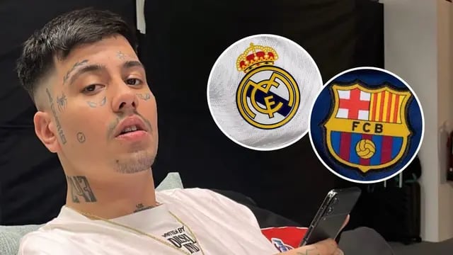 Duki reveló de qué club de fútbol de España es hincha y su respuesta sorprendió a todos
