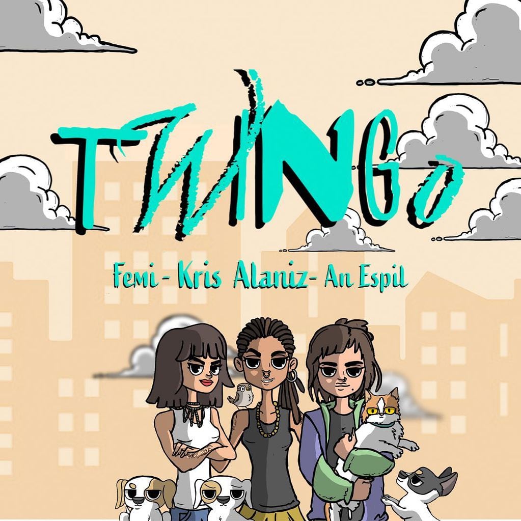 Kris Alaniz presentó “Twingo” en colaboración con Femigangsta y An Espil, el primer adelanto de su álbum Escándalo