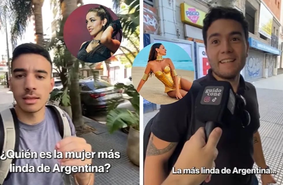 Salió a la calle a preguntar quién es la mujer más linda de Argentina y las respuestas sorprendieron