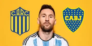 ¿Boca o Rosario Central? El look deportivo de Lionel Messi que abrió debate